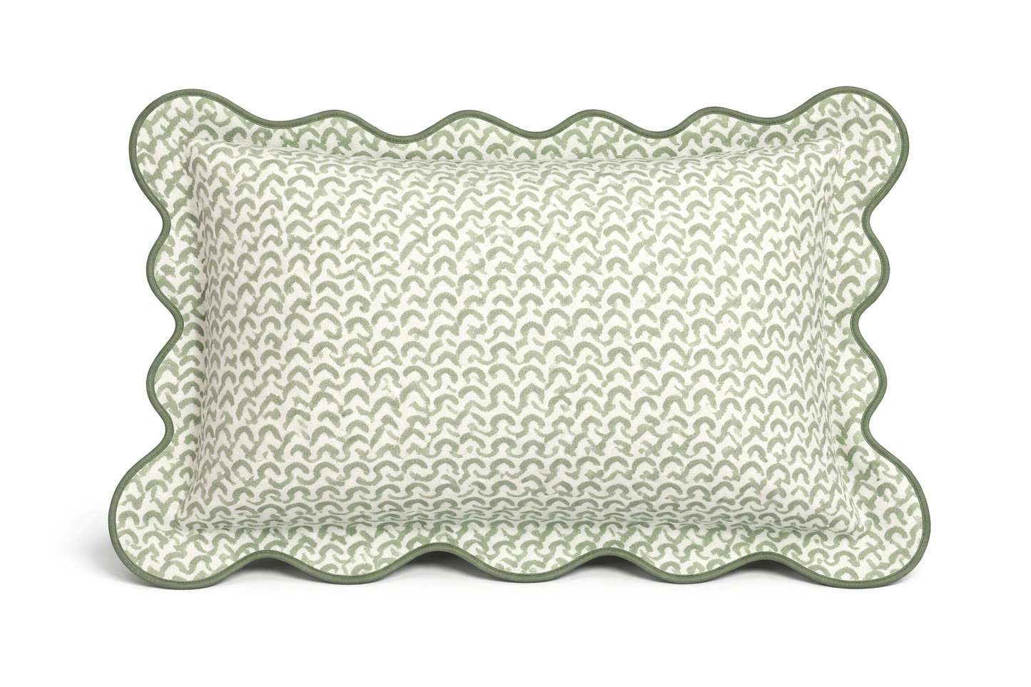 Green Boudoir Pillow