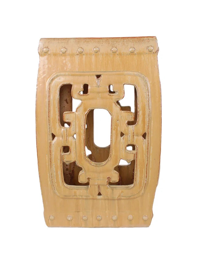 Garden Stool in Butter Yellow
