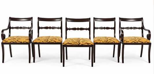 Pair of 18th Century Mahogany Federal Style Side Chairs