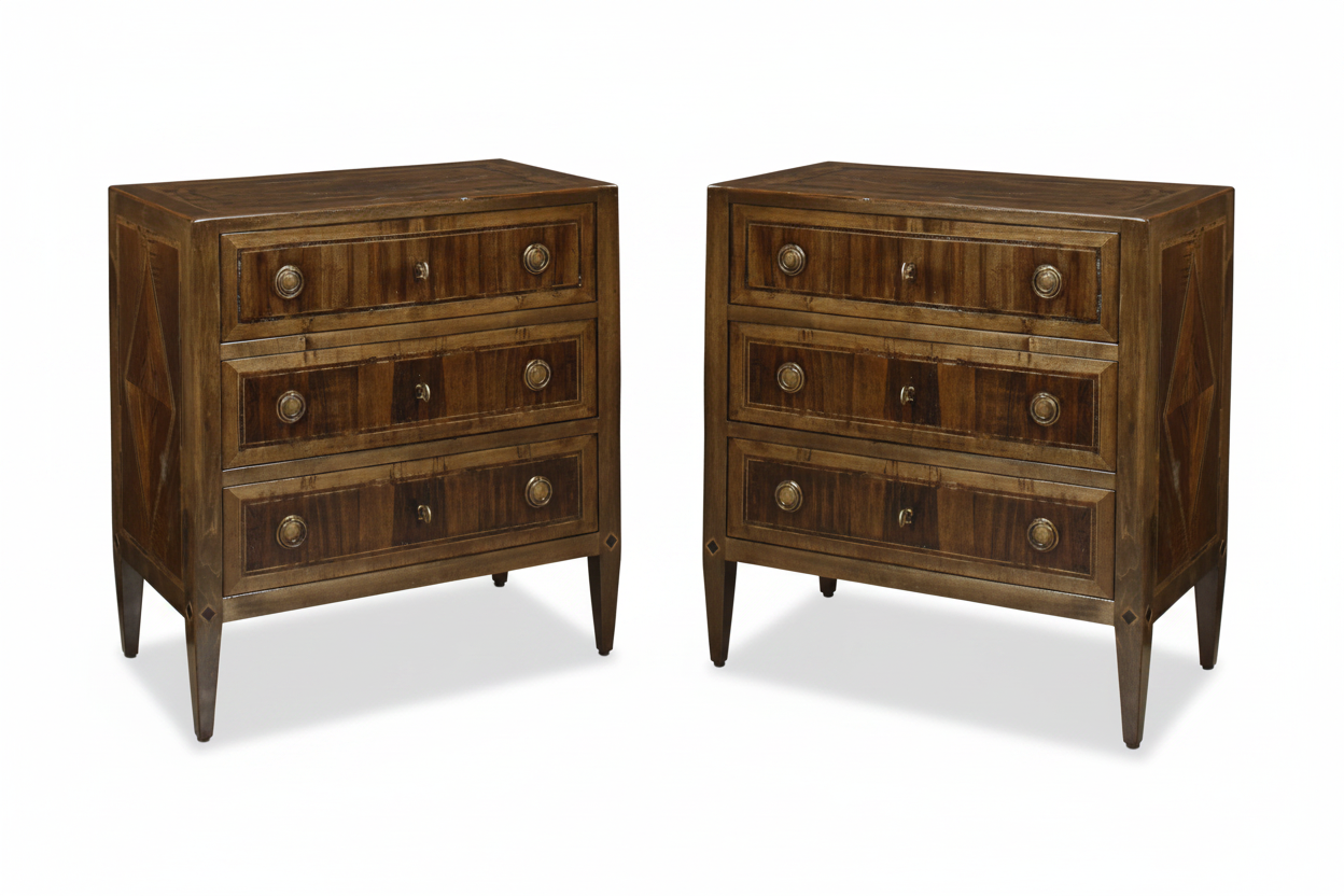Pair of Bennett Commodes