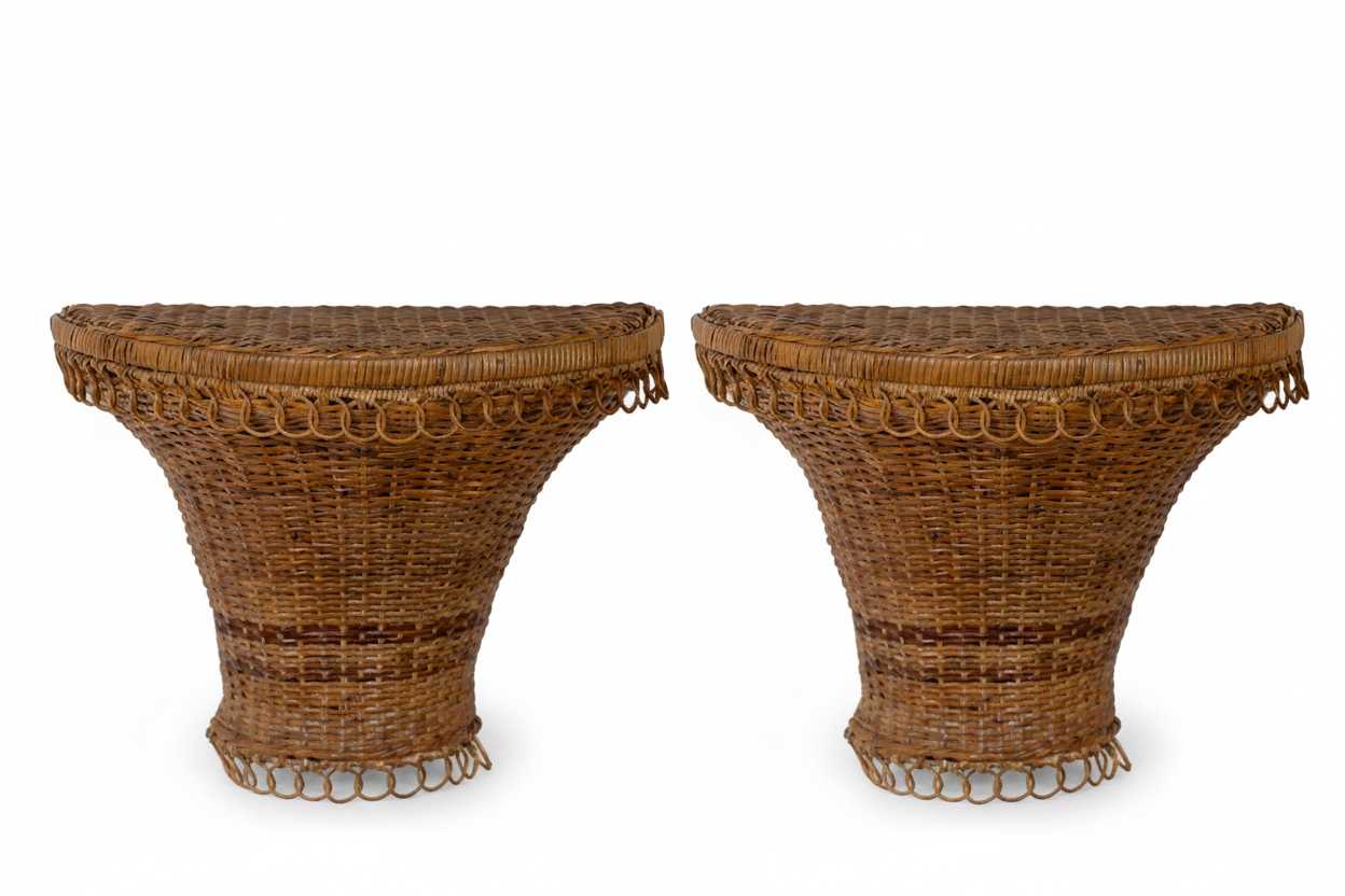 Pair of Wicker Brackets