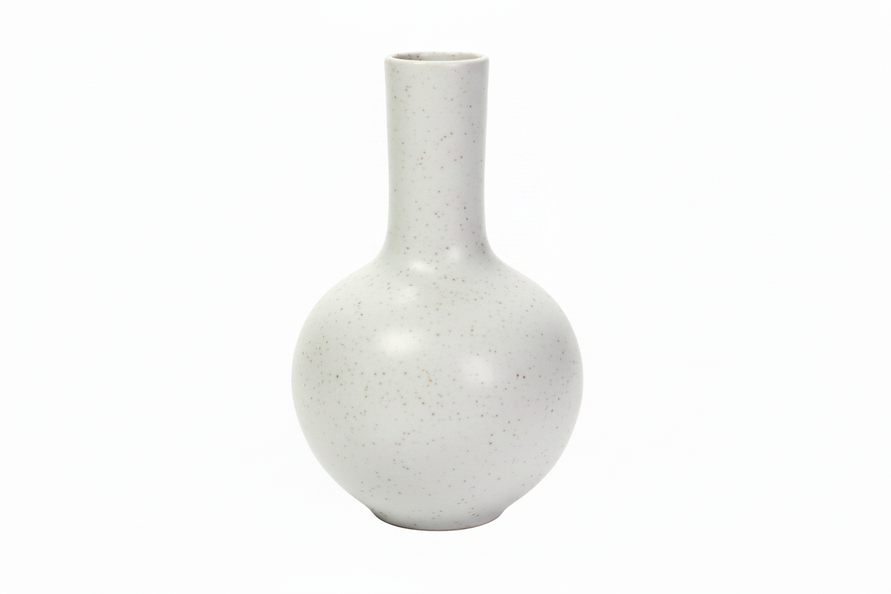 White Porcelain Tianqiu Vase