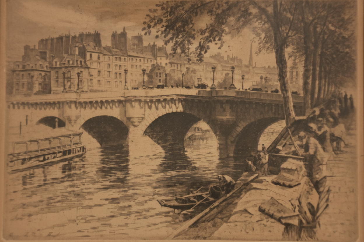 Antique Etching