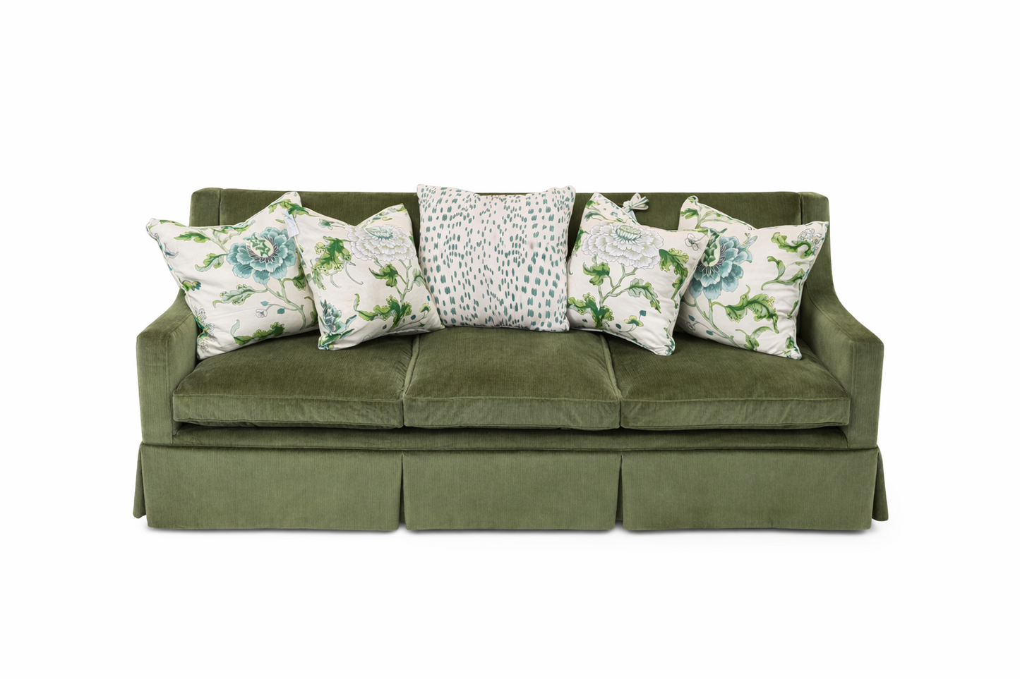 Reupholstered George Smith Sofa