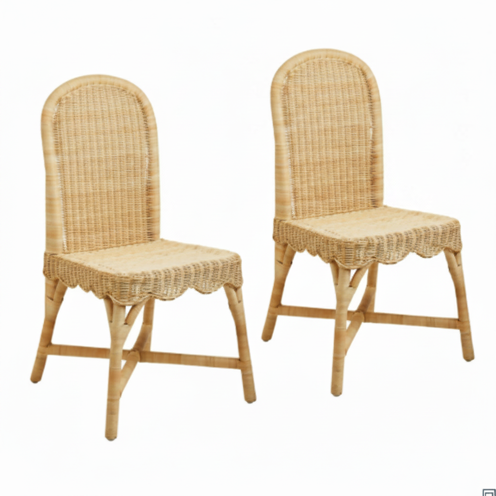 Pair of Linton Rattan Chairs