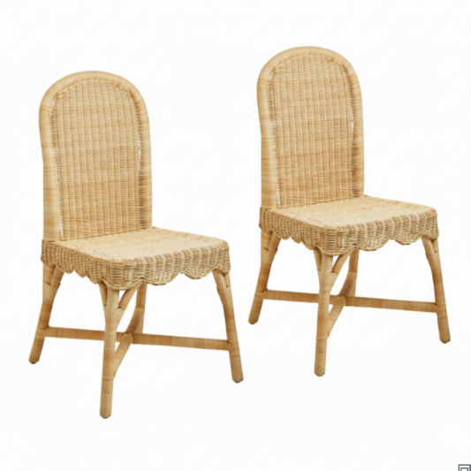 Pair of Linton Rattan Chairs
