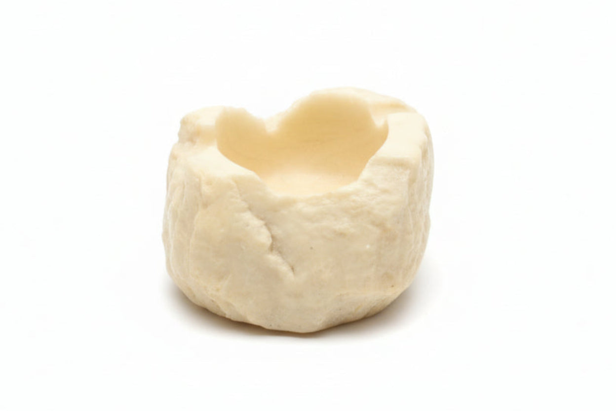 Marble Ashtray Cream Tone