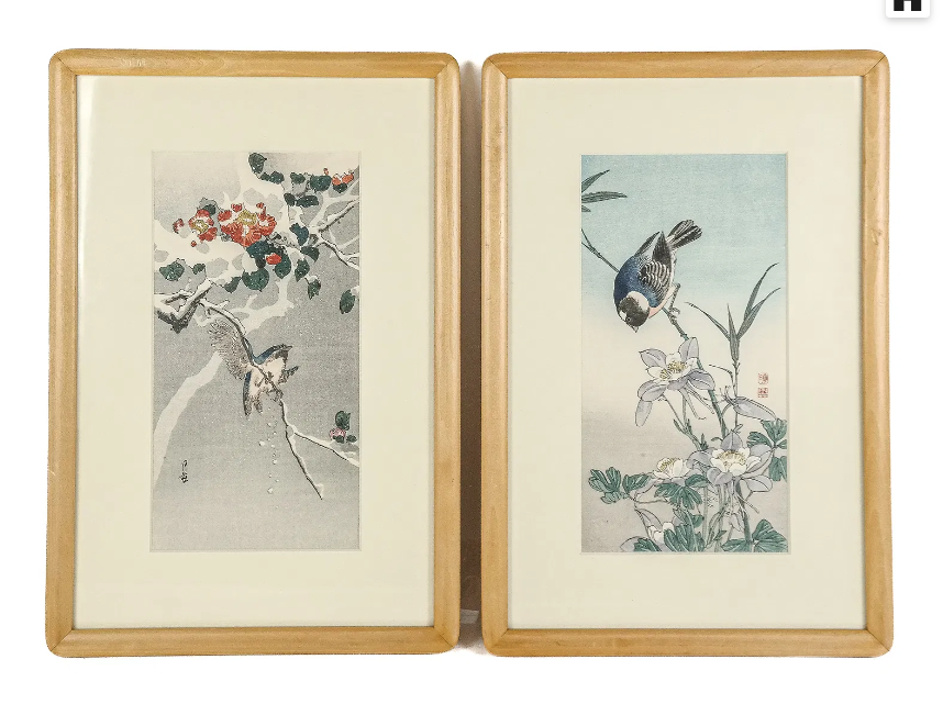 Pair of Japanese Woodblock Print