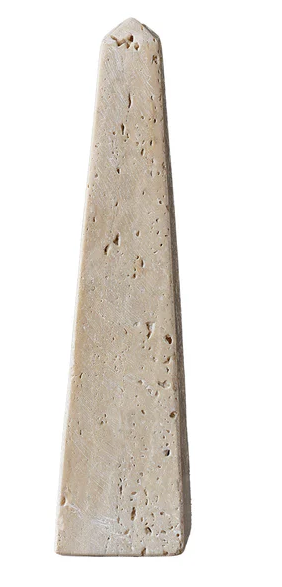 Tivoli Travertine Obelisk Large