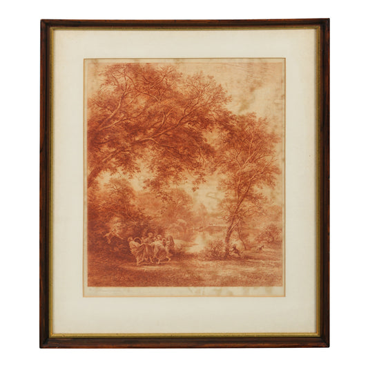 Alfred-Louis Brunet-Debaines Original Signed Etching