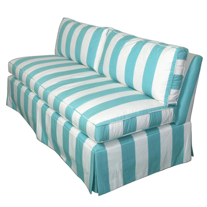 Custom Upholstered Armless Sofa
