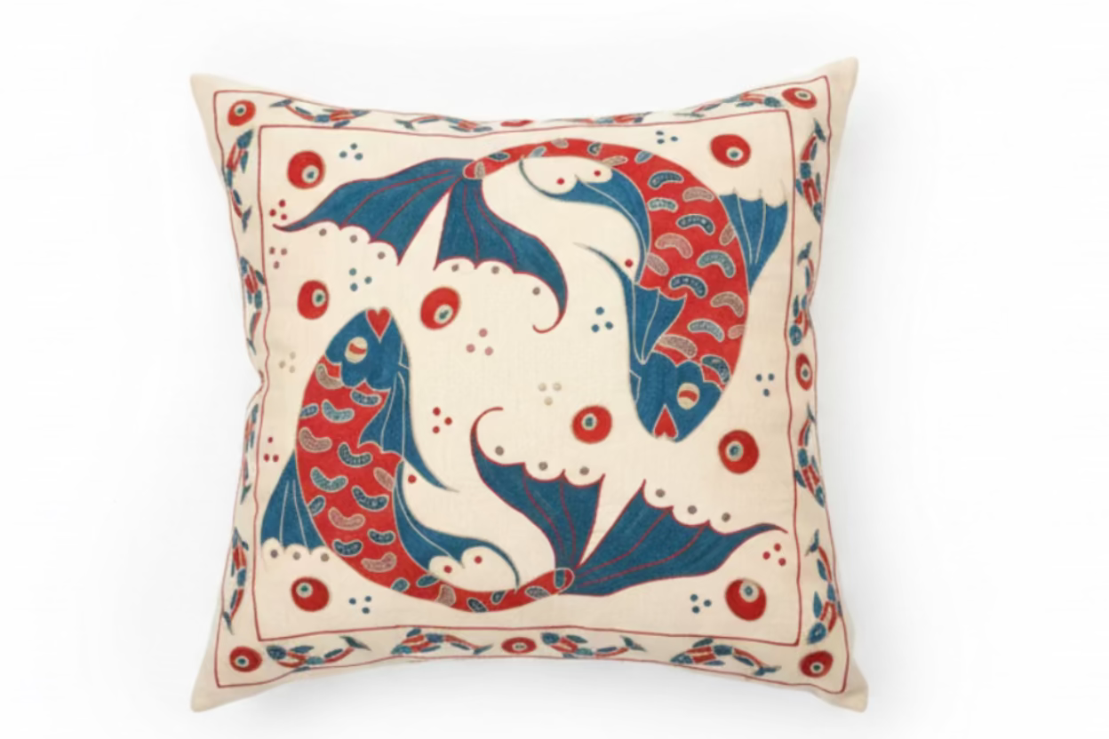 Koi Fish Pillow