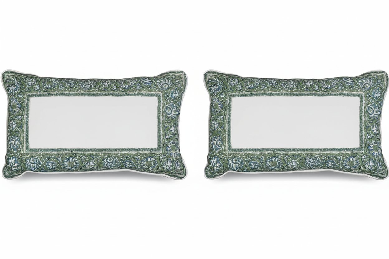 Pair of Peter Dunham Fabric Pillows