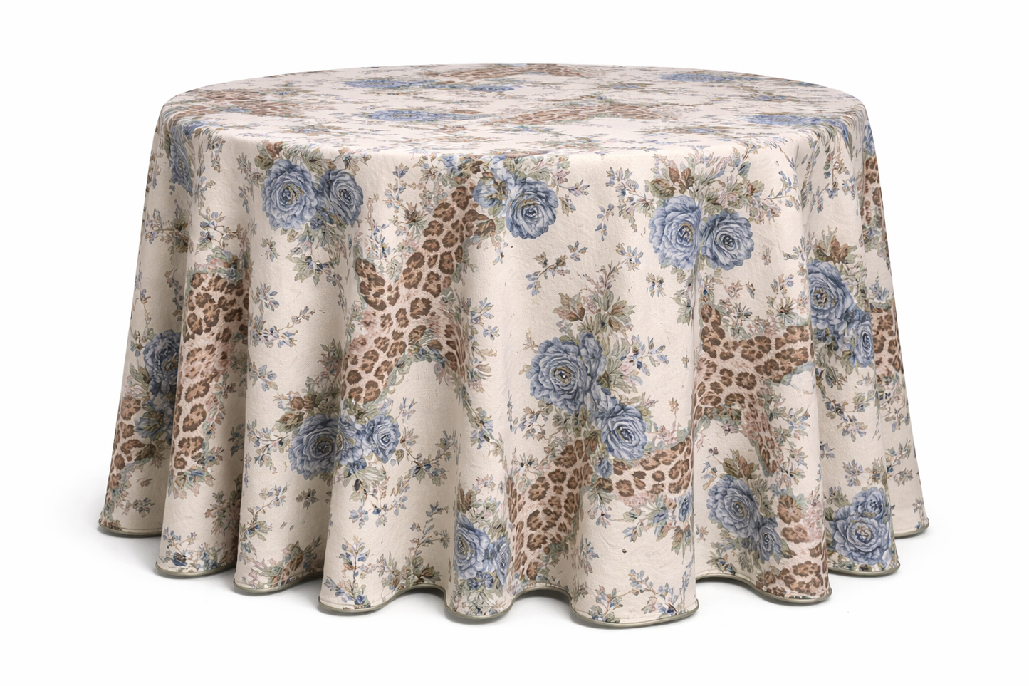 Cowtan Rose and Leopard Tablecloth