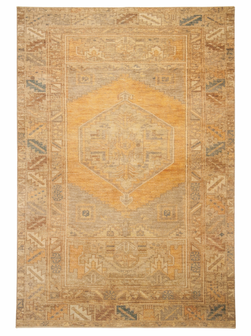 Geometric Anatolian Wool Rug
