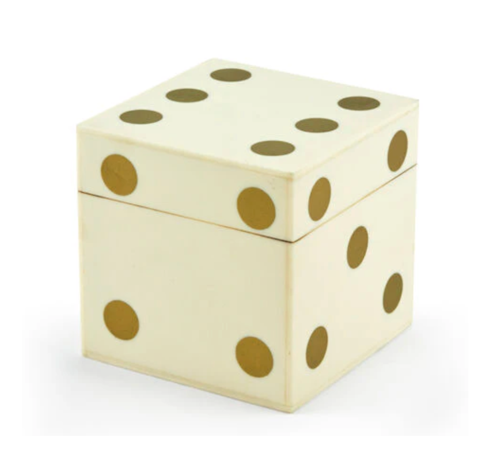 Dice Box with 5 Dice