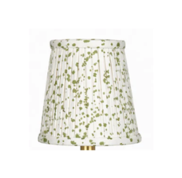 Round Pleated Sconce Shade