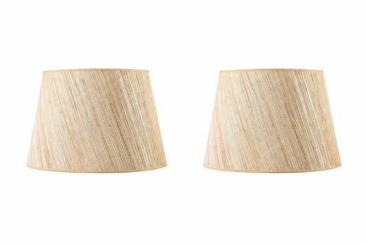 Pair of Papyrus Shades with Gold Details