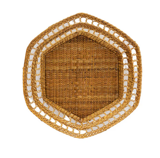 Hexagonal Woven Basket
