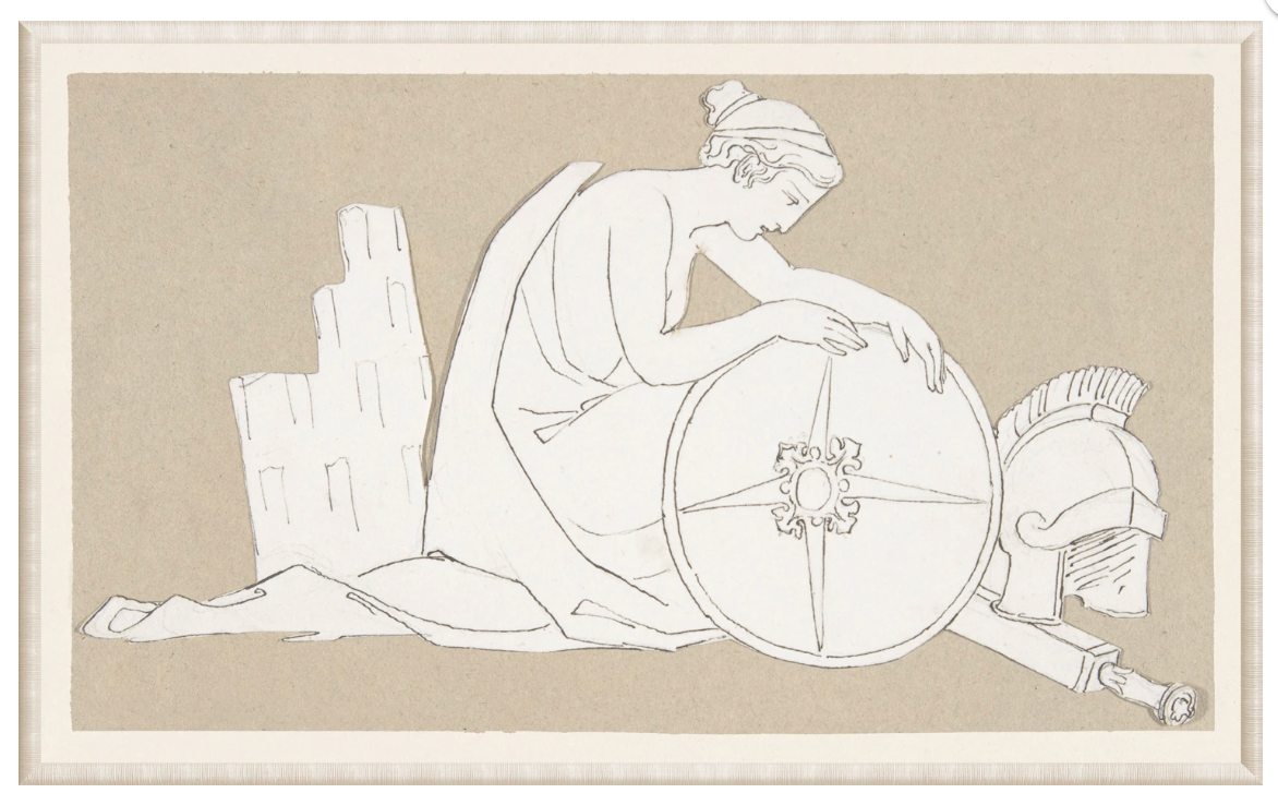 Wedgewood Tile Design II, 1899 Etching