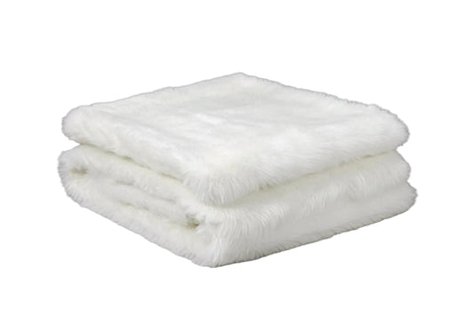 Faux Fox Fur Throw