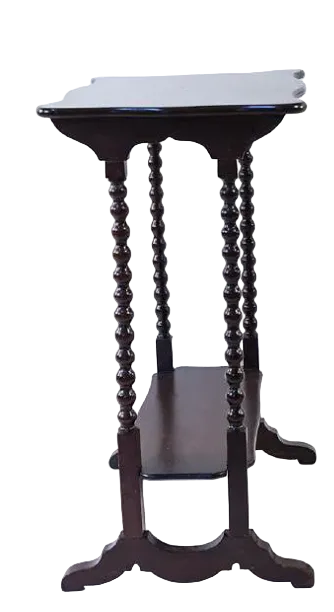 Spool Leg Side Table