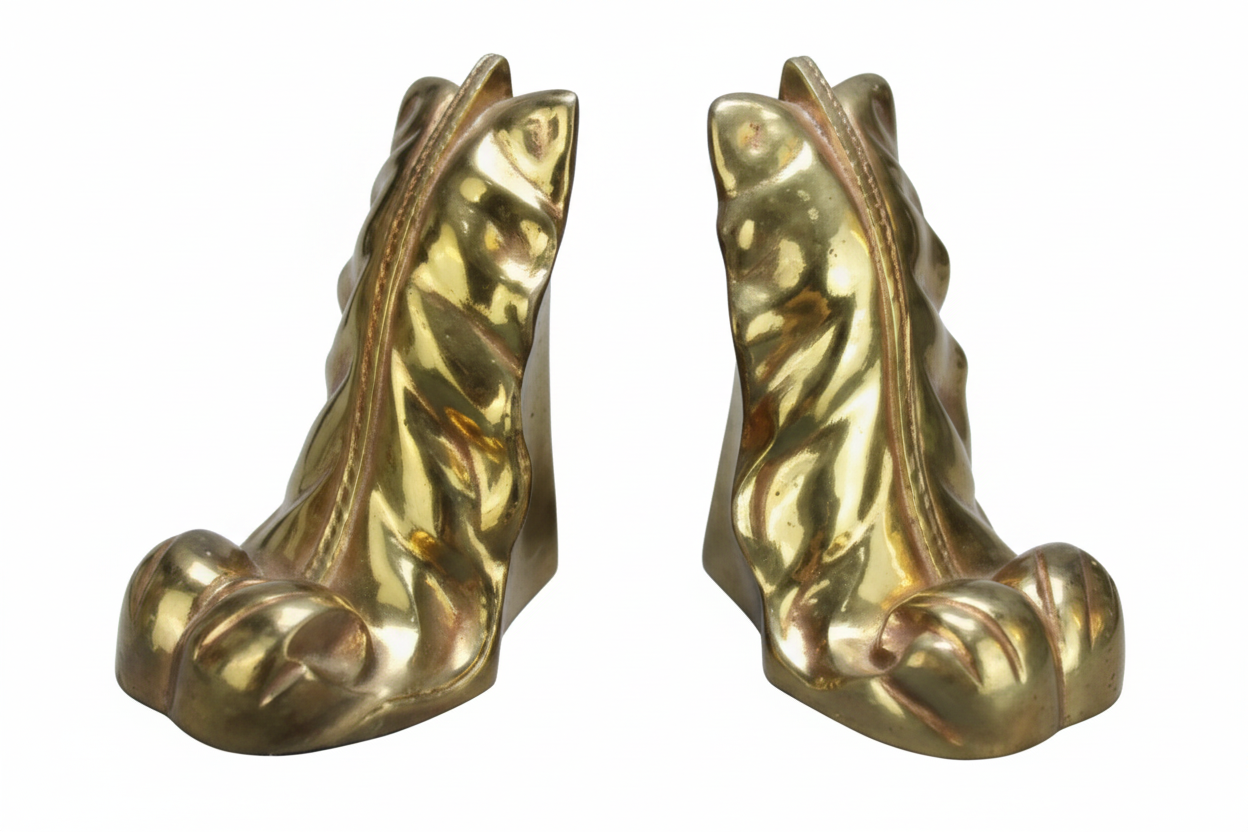 Pair of Vintage MCM Bookends