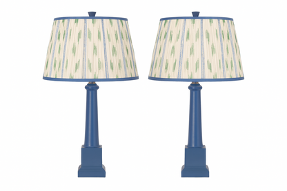 Pair of Blue Sunny Table Lamps