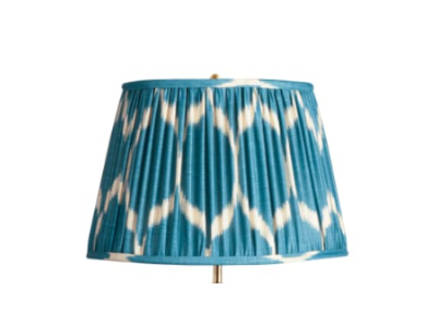 Straight Empire Silk Ikat Lampshade