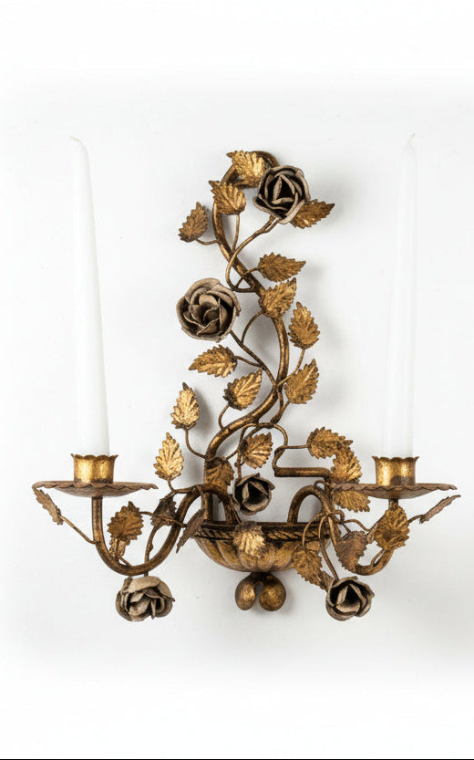 Rose sconce