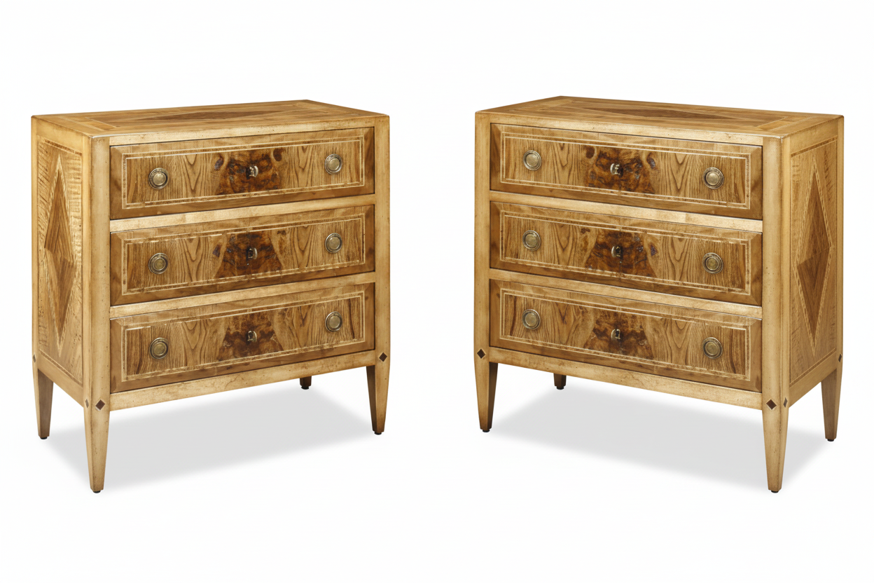 Pair of Bennett Commodes